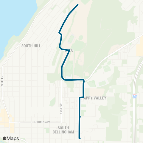 WTA WWU&Billy Frank Jr map