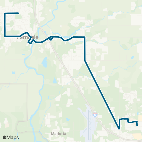 WTA Ferndale&Cordata / WCC map