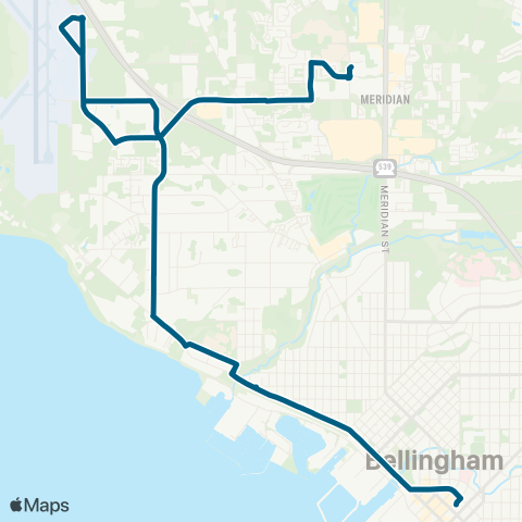 WTA Airport / Cordata&Airport / Downtown map