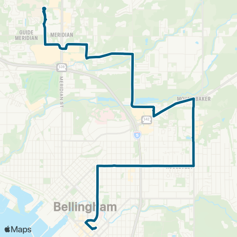 WTA Cordata / WCC&Downtown map