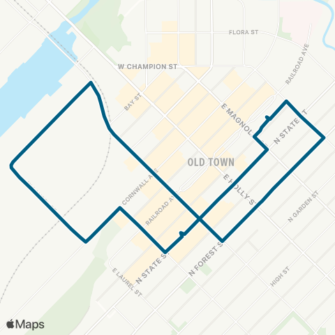 WTA Granary map