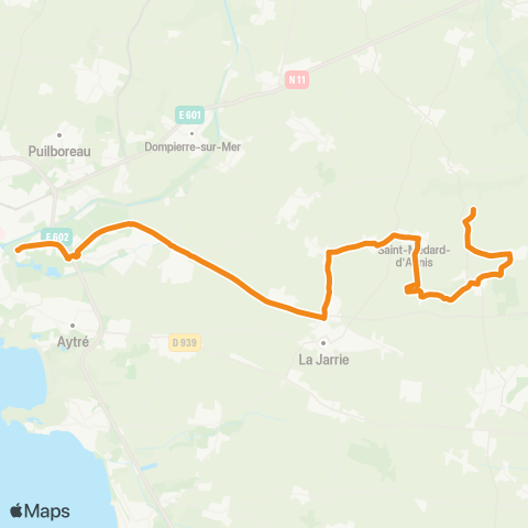 Yélo Scolaires Lycée Valin - St Médard - St Christophe map