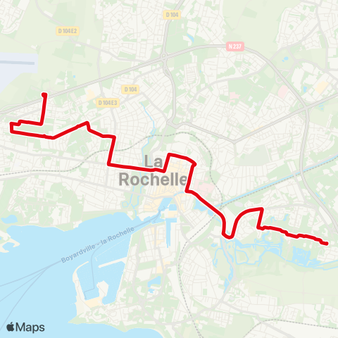 Yélo Illico Mireuil - Villeneuve map