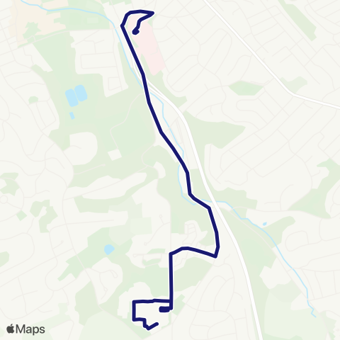 rabbittransit York/Adams Apple Hill Shuttle map