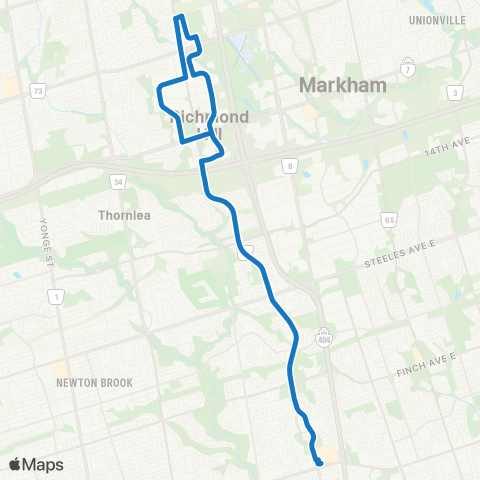 YRT Leslie map