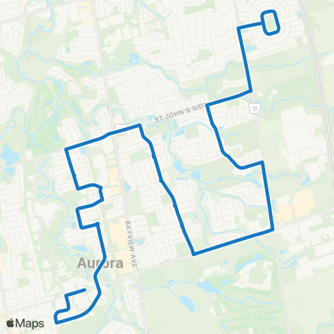 York Region Schools St Maximilian Kolbe SS map