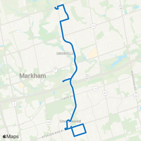 YRT Kennedy map