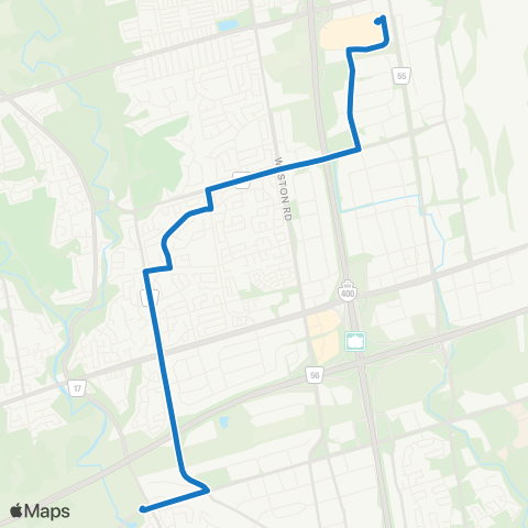 YRT Pine Valley map