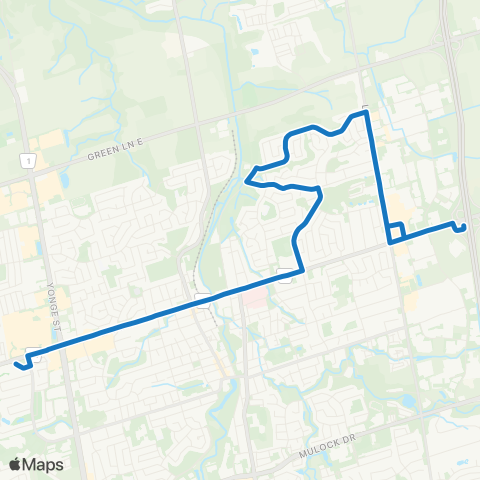 YRT Davis map