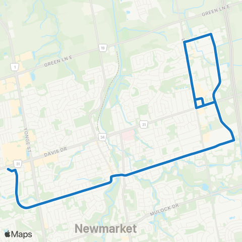 YRT Gorham - Eagle map