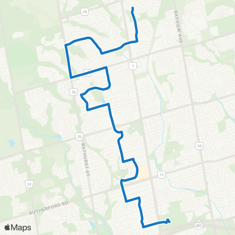 YRT Trench map