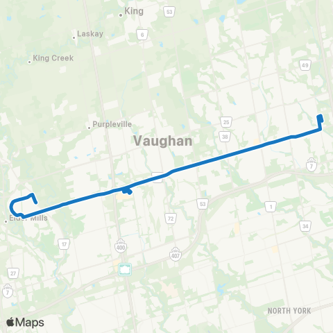 YRT Rutherford map