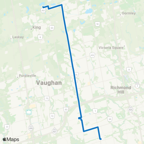 YRT Bathurst map