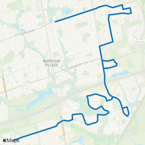 York Region Schools St Brother Andre SS via Box Grove map