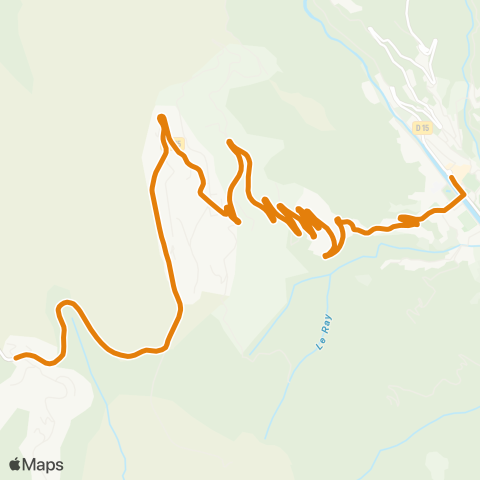 Zou - Réseau proximité La Grave de Conte-Chateauneuf Villeviell map